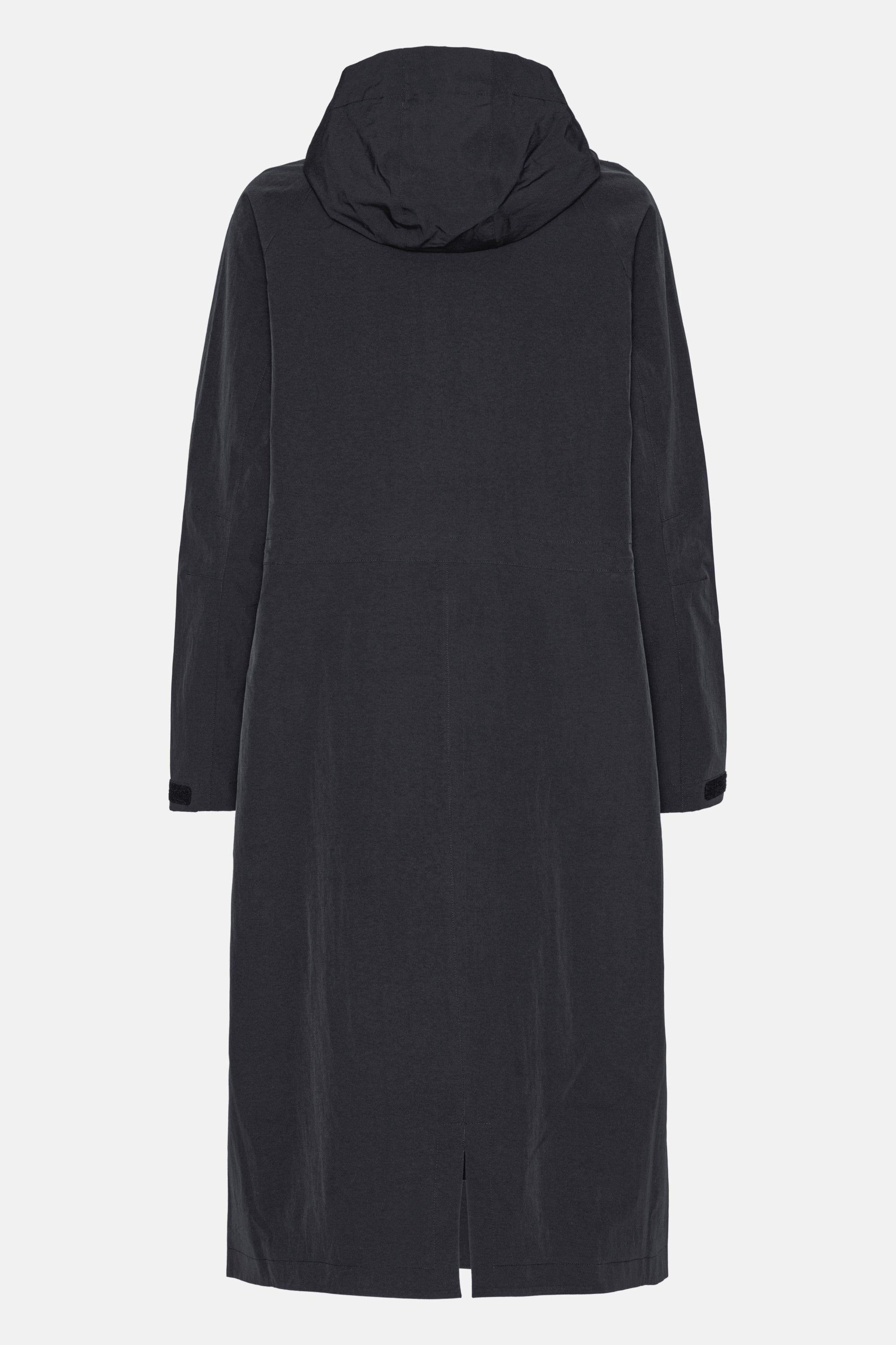 Technical Long Raincoat - Dark Indigo